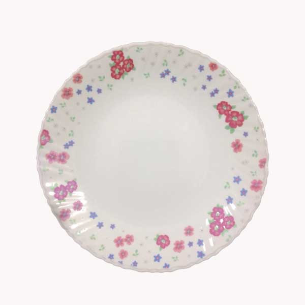 Aquarius Opalware Dinner Plate - Floral